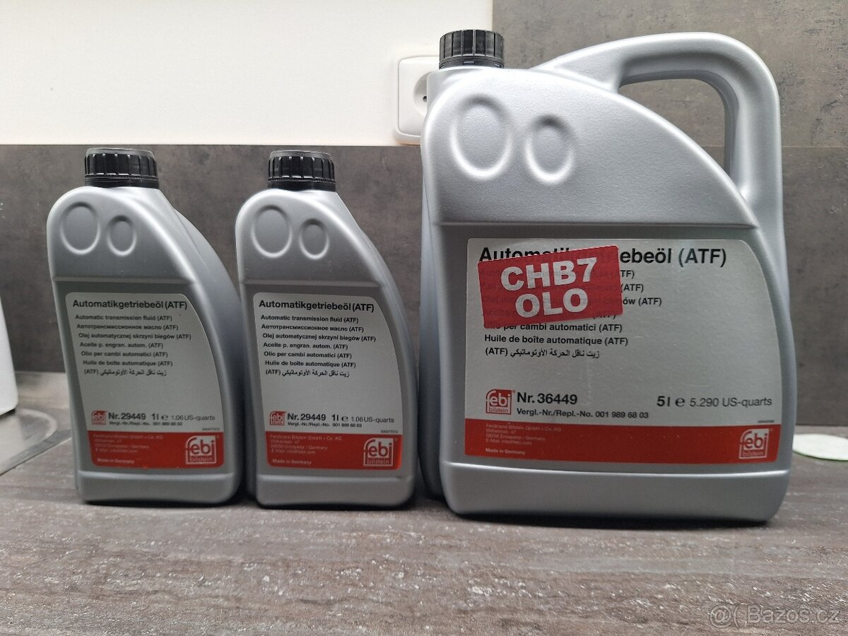 Olej automatické převodovky ATF