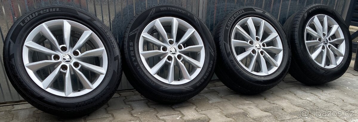 Alu škoda kola Minoris 205/55 R16, 5x112