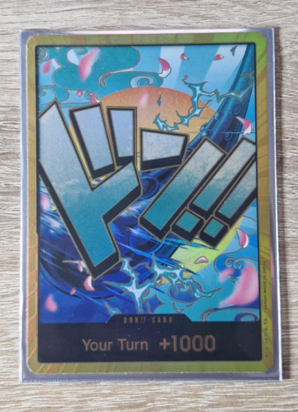 One Piece Yamato Gold Don foil karta angličtina PRB-01