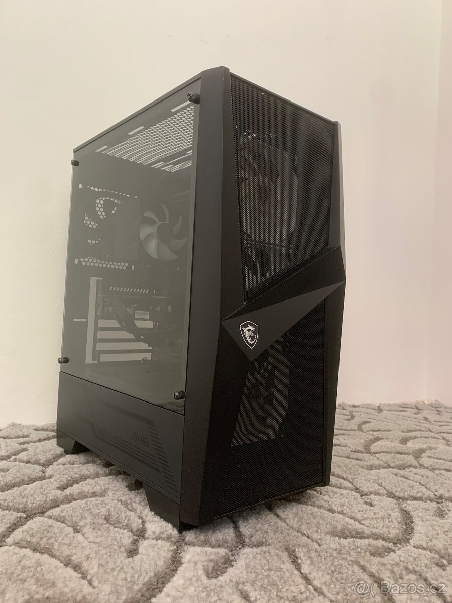 Herní Pc + Monitor | RTX 3060, Ryzen 5 3600
