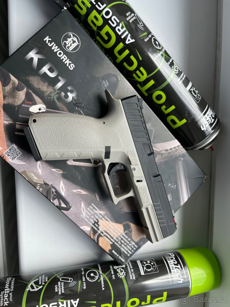 Airsofka plynová Glocm od KJ Works