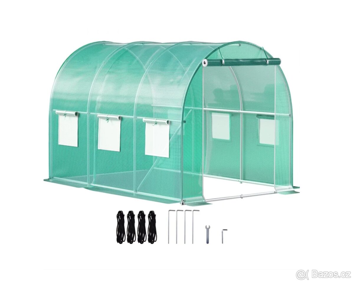 Přenosný tunelový skleník 3x2,1x2,1m