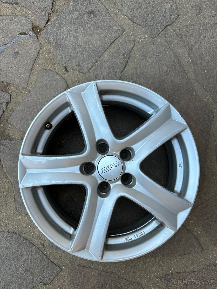 alu kola, disky R 16, 5x100, 6,5J, ET 38