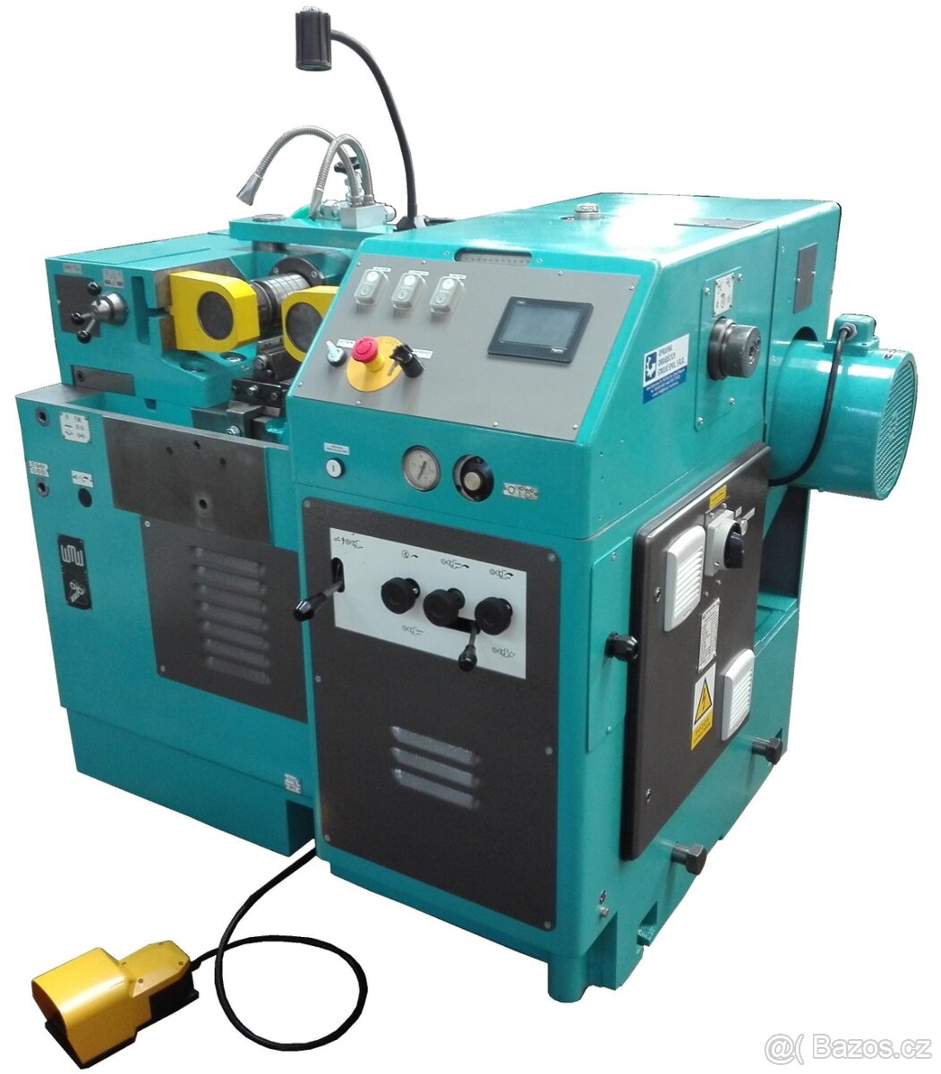 VÁLCOVAČKA ZÁVITŮ UPW 25 PO GENERÁLNÍ OPRAVĚ