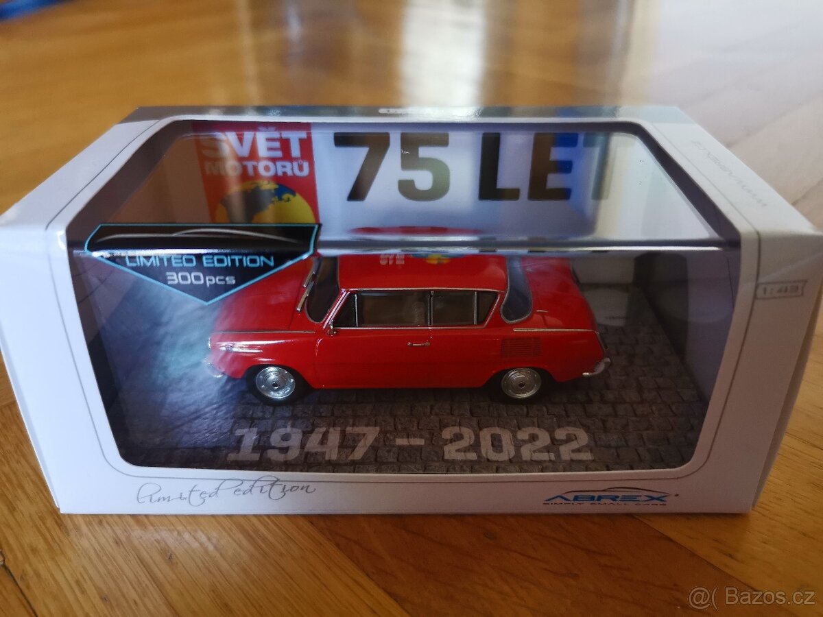 Škoda 1100MBX (1969) 1:43 - Svět Motorů 75 let