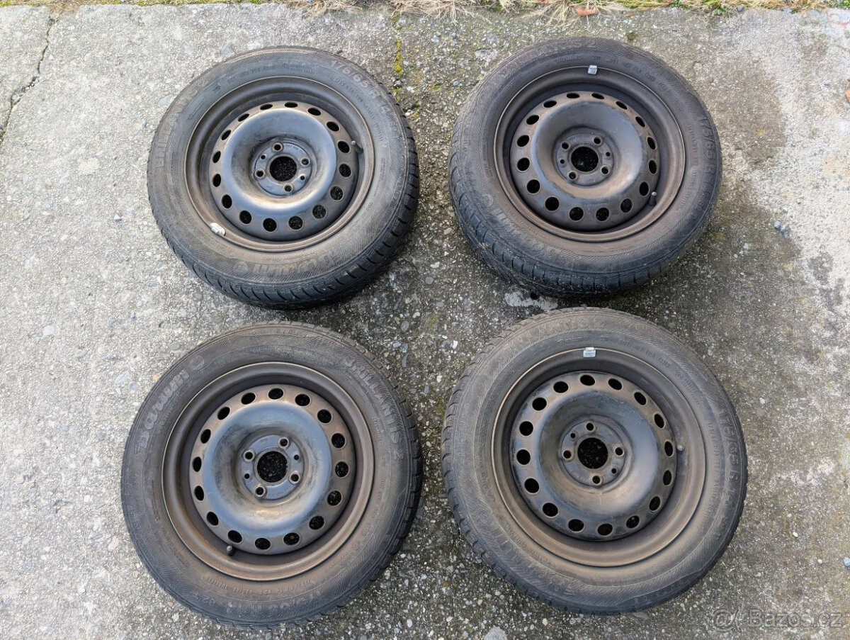 Plechové disky Fiat Brava 5,5Jx14 a dojezdové kolo