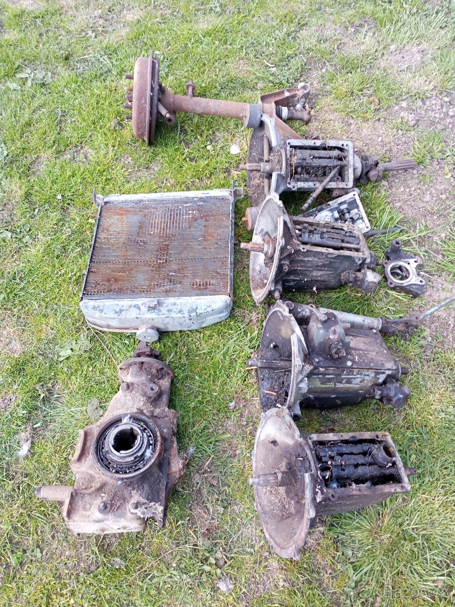 Převodovka a chladič Spartak