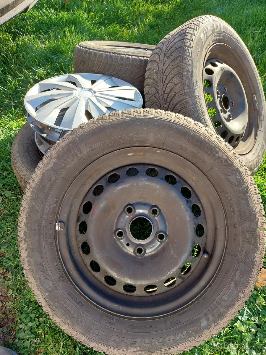 Disky skoda,vw, r15 4 ks