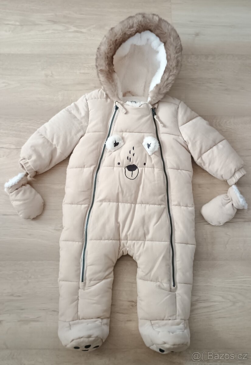 Krásná zimní kombinéza vel. 74