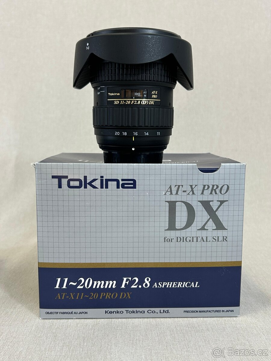 Objektívy pre Nikon Tokina 11-20 f2.8