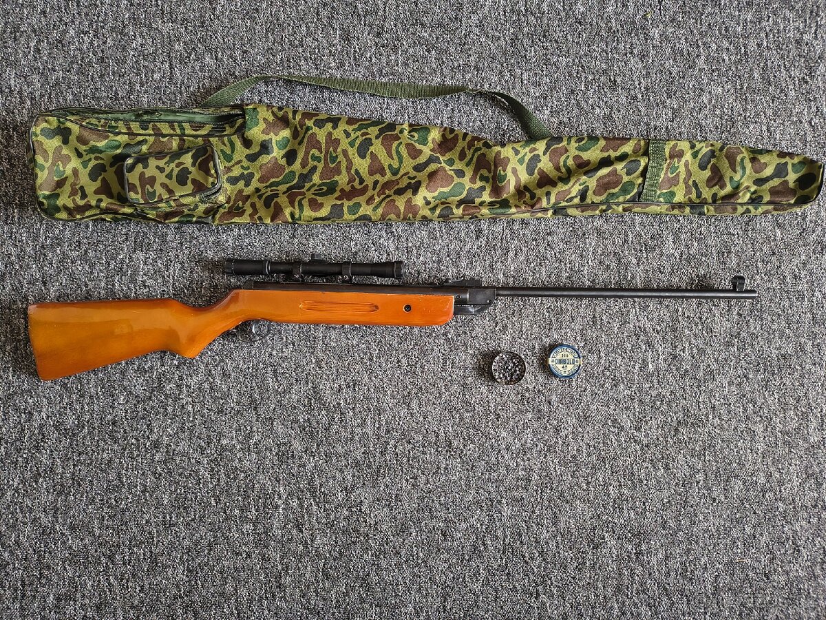 Vzduchovka s optikou