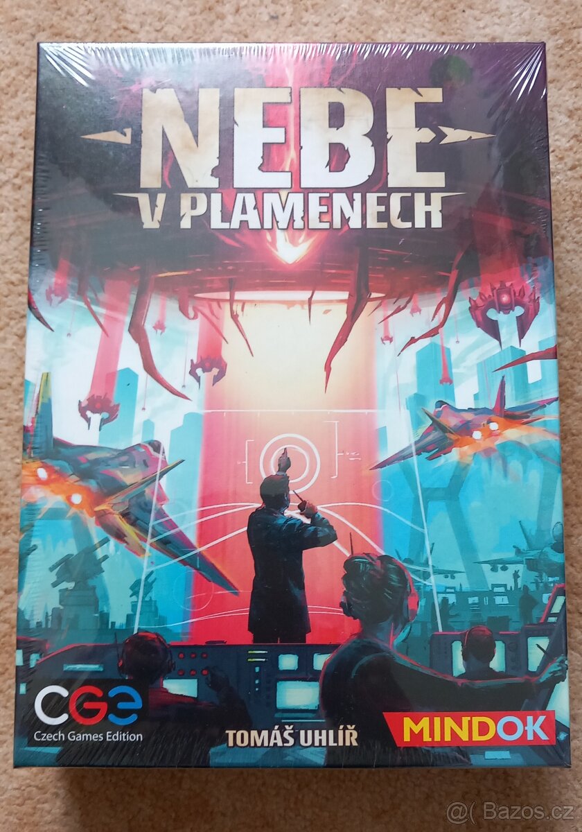 Nová nerozbalená desková hra Nebe v plamenech