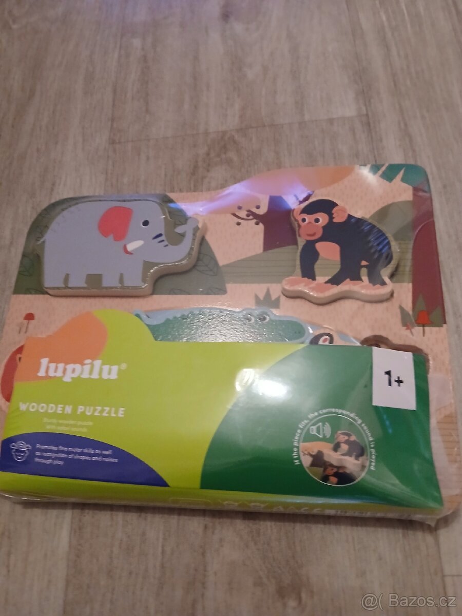 Lupilu Dětská vkladacka drevena