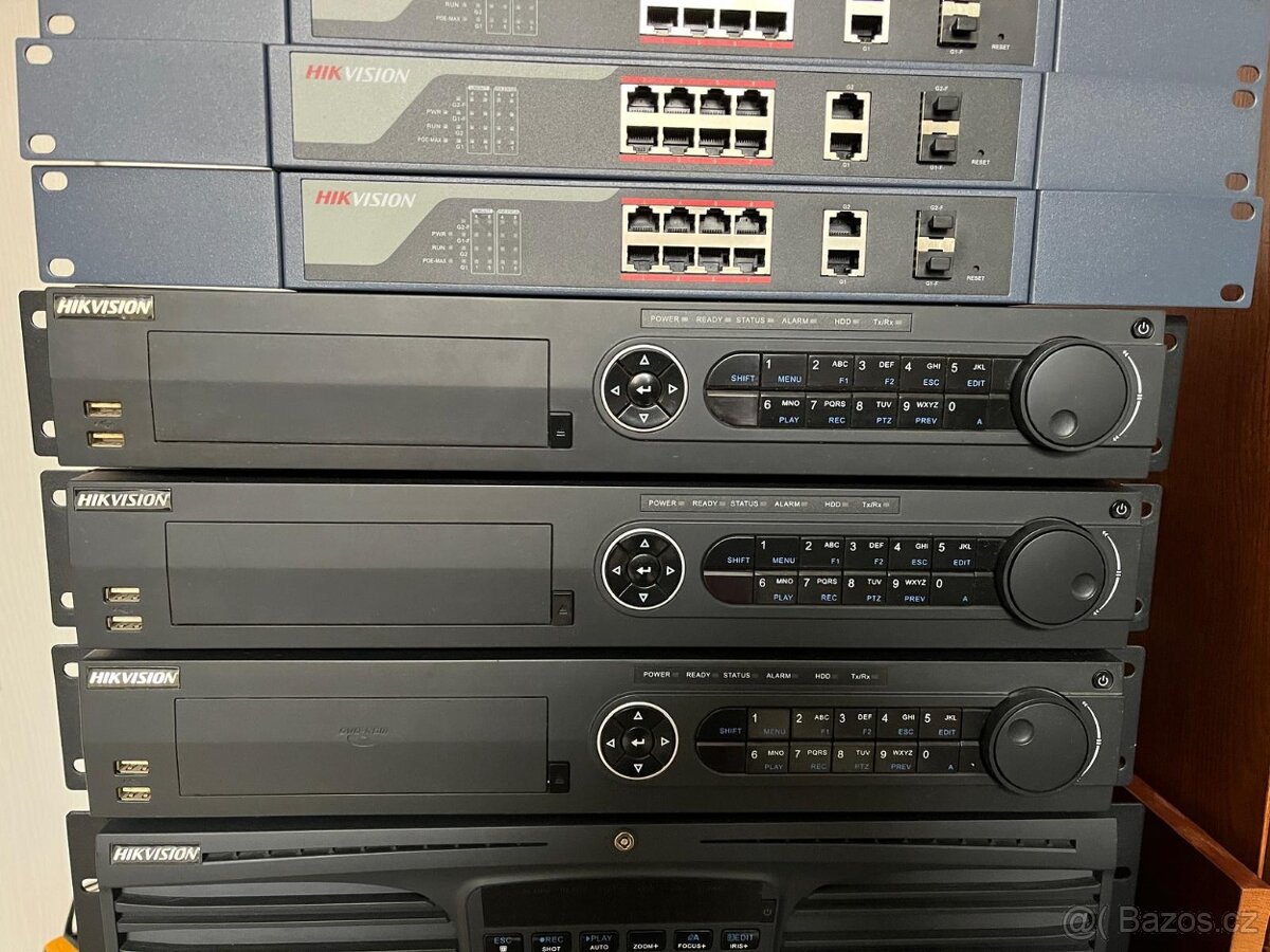 Hikvision NVR záznamového zařízení