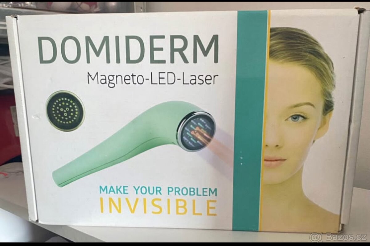 Domiderm magnet LED laser