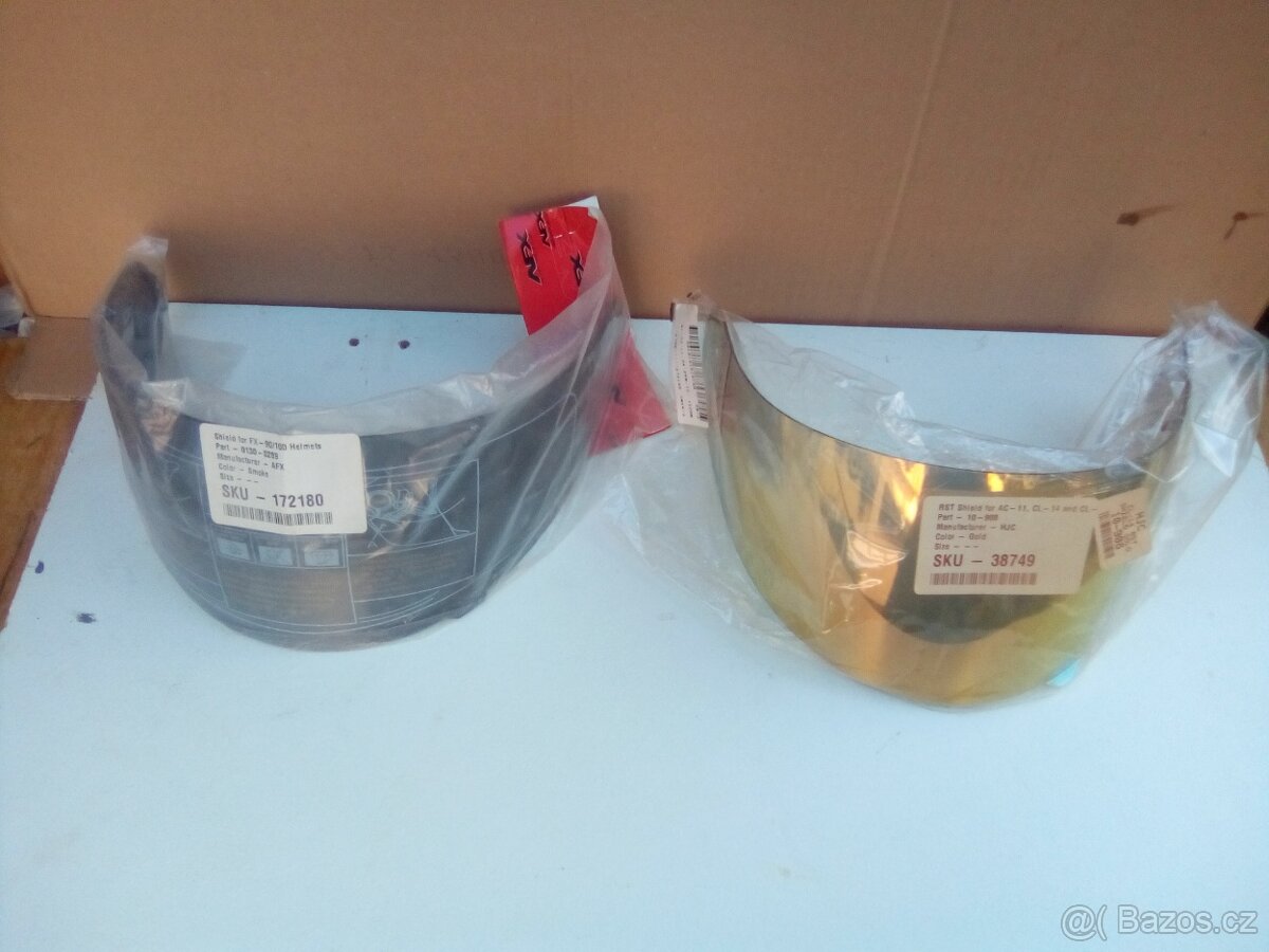 Štít - hledí přilby