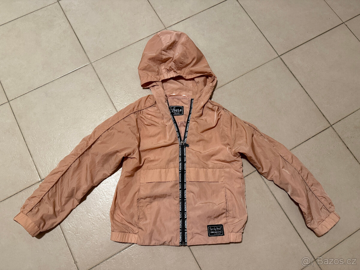 Dívčí šusťáková bunda Lewro vel. 128/134