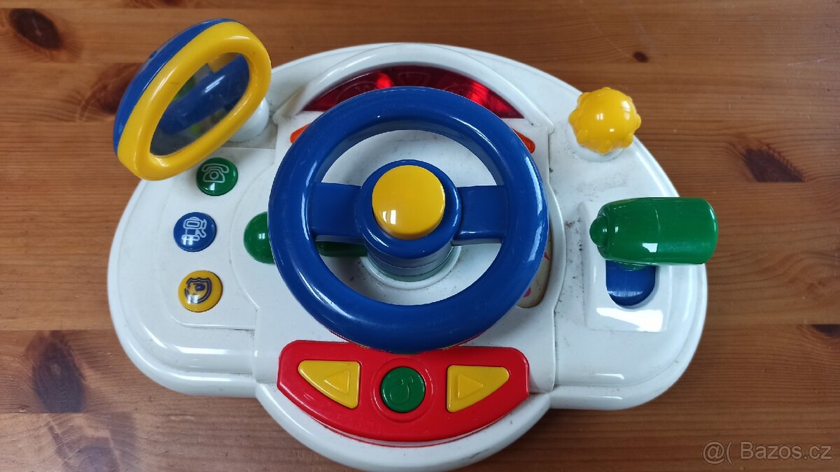 Dětský volant na baterky