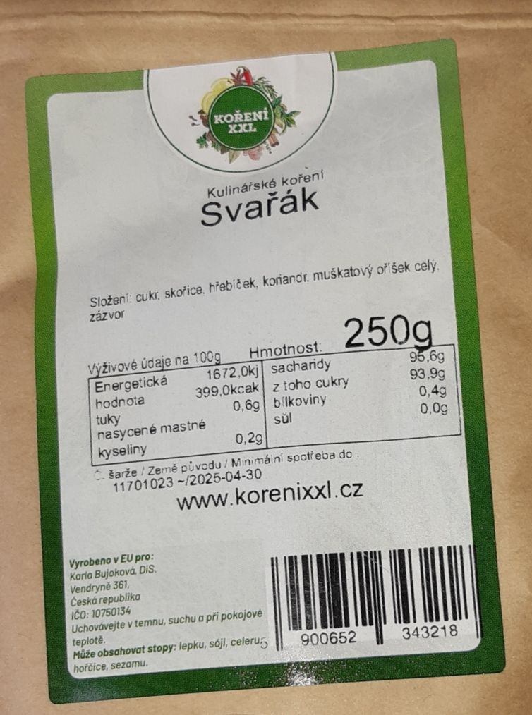 Koření XXL - Svařák