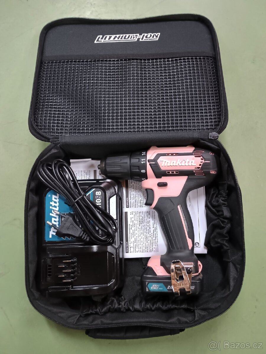 Akušroubovák Makita DF333DSAP1 LI-ion CXT 12v/2,0 Ah