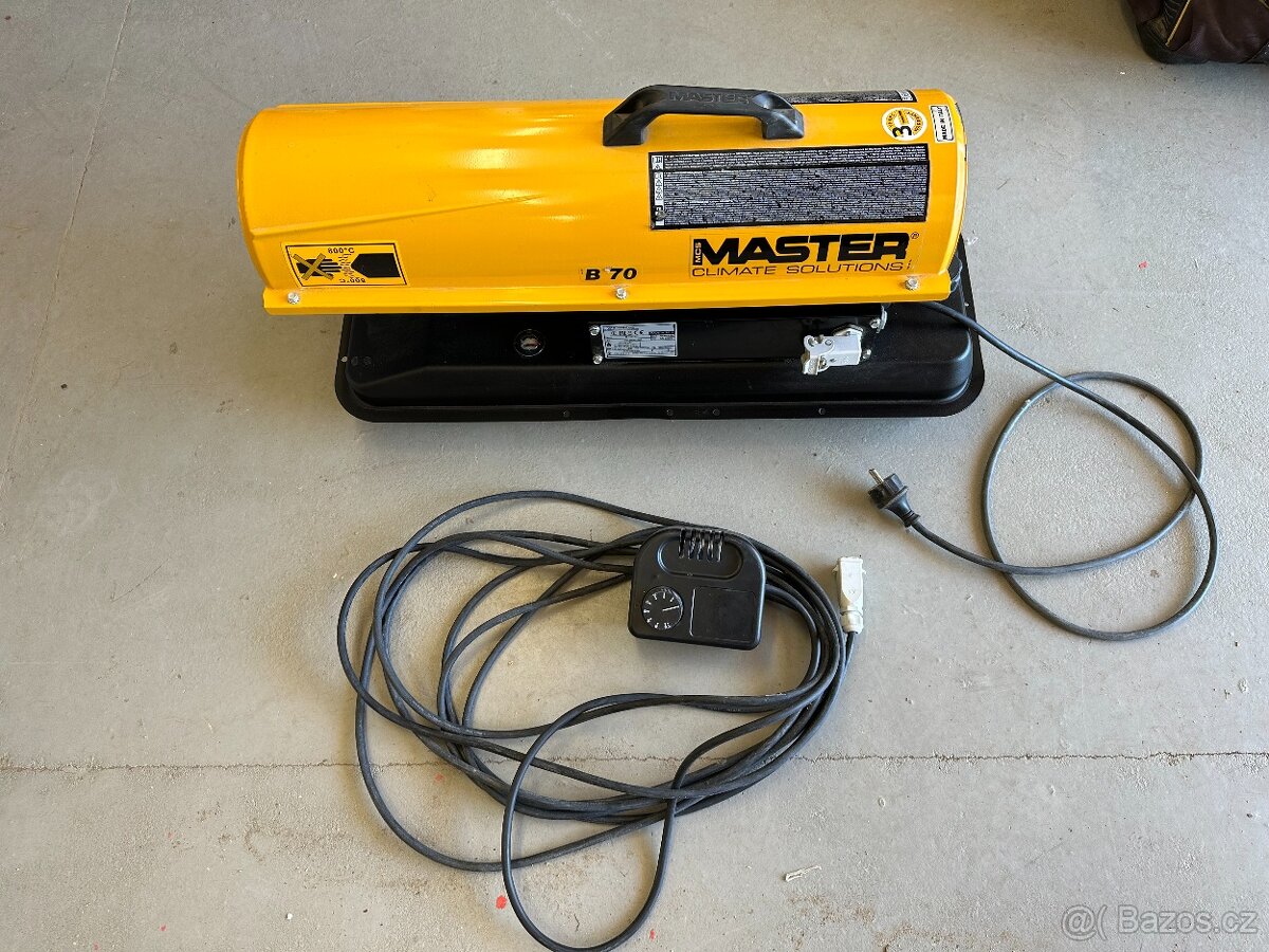 Topidlo naftové Master + Termostat