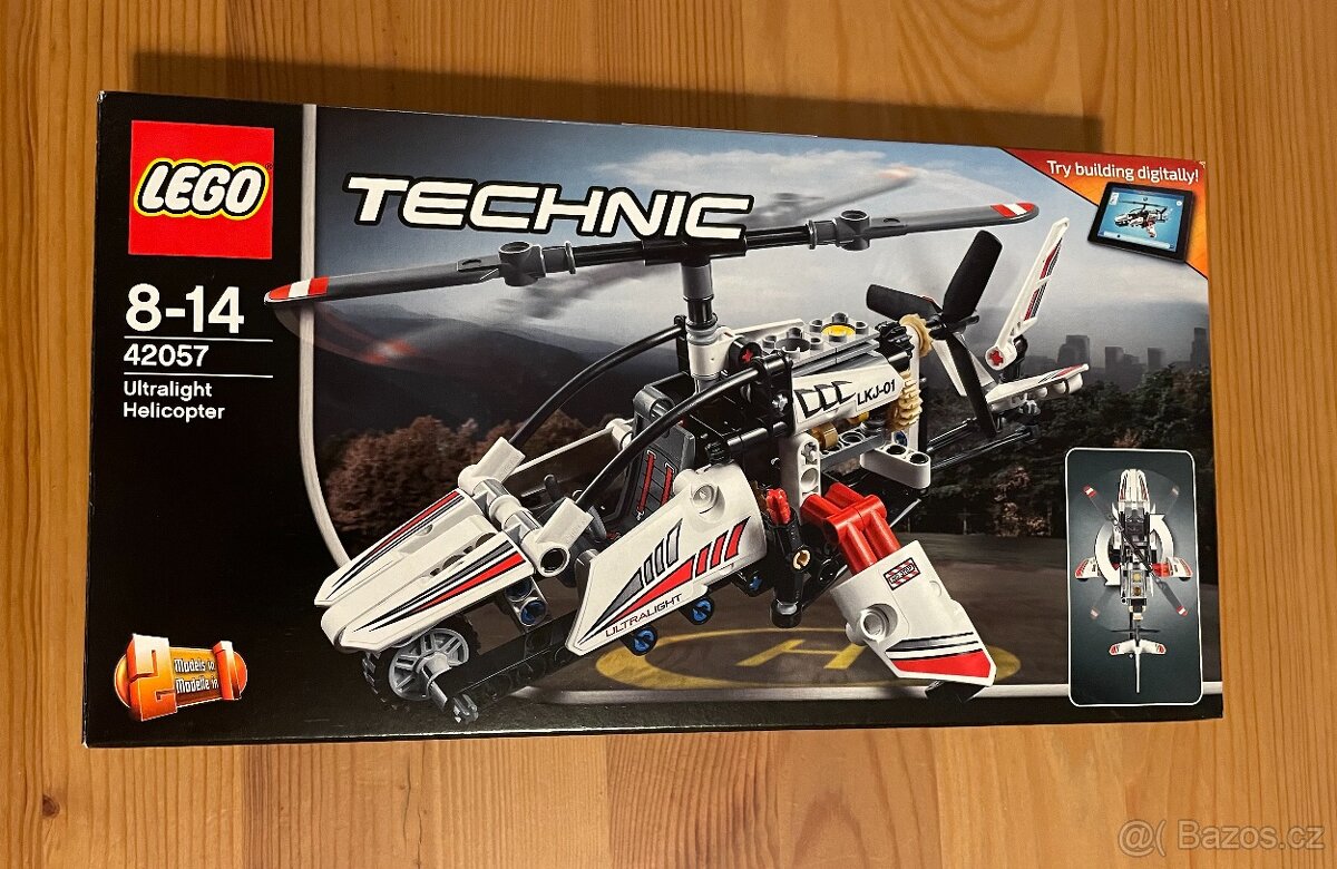 Lego Technic 42057 Ultralight a helikoptéra 2 v 1