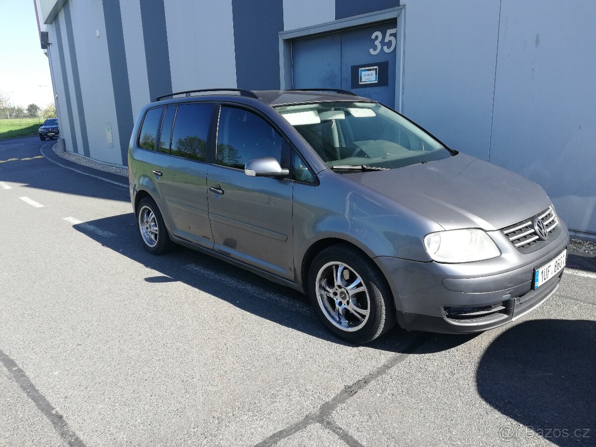 Vw touran 1.9tdi 77kw bez DPF