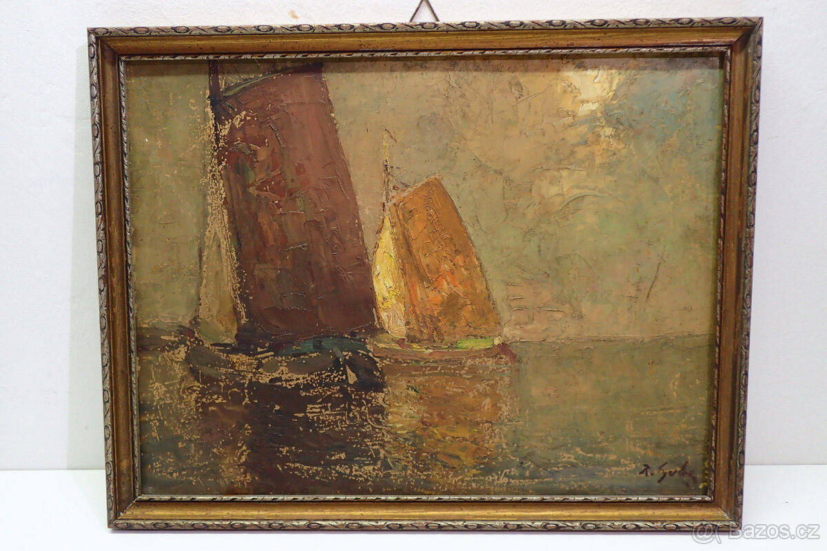 Obraaz - Placetnice před bouří - sig. Robert Súdý