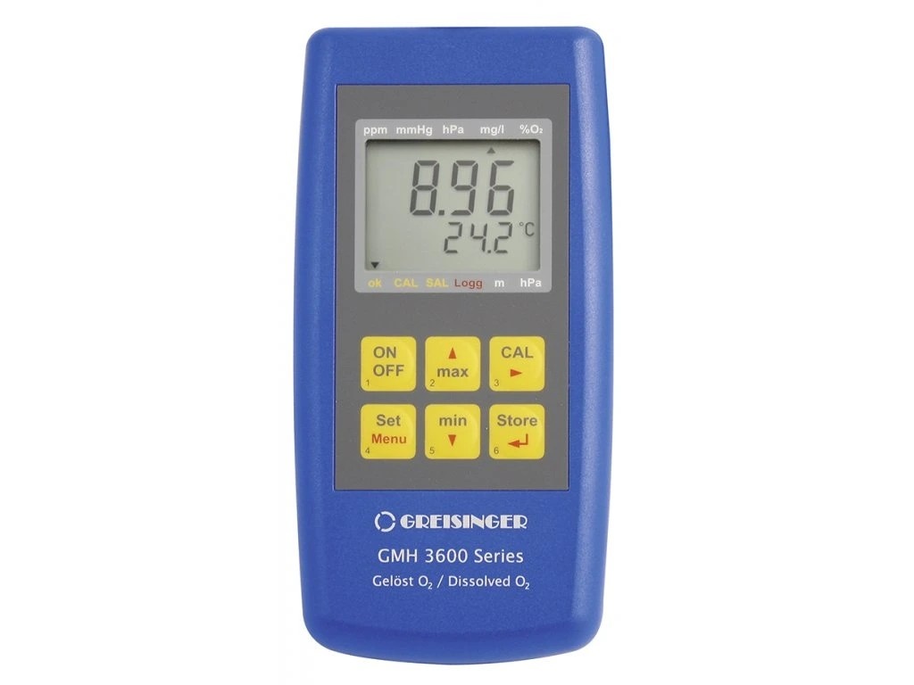 Greisinger GMH 3611-GL Měřič koncentrace kyslíku