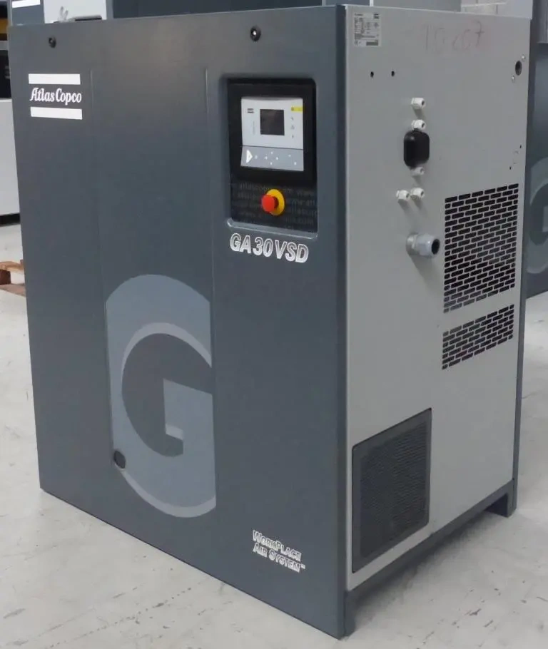 Šroubový kompresor Atlas Copco GA30VSD - ZÁRUKA