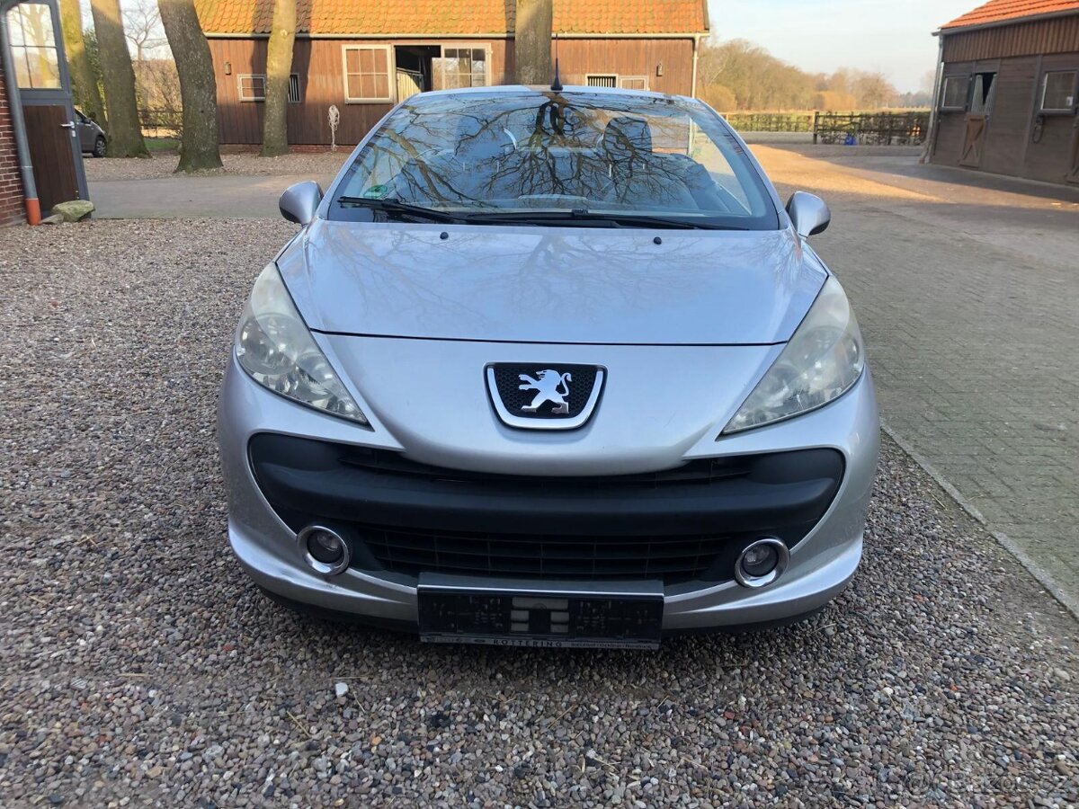 Prodám Peugeot 207cc cabrio 1.6hdi, r.v.2007