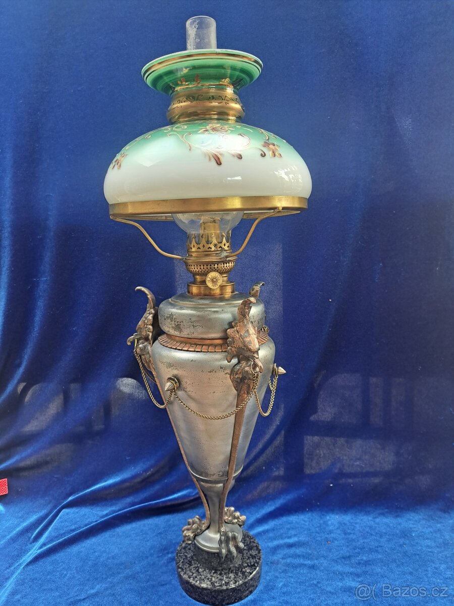 Petrolejová lampa Německo
