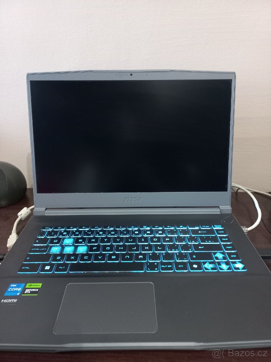 prodam herní msi thin 15 notebook