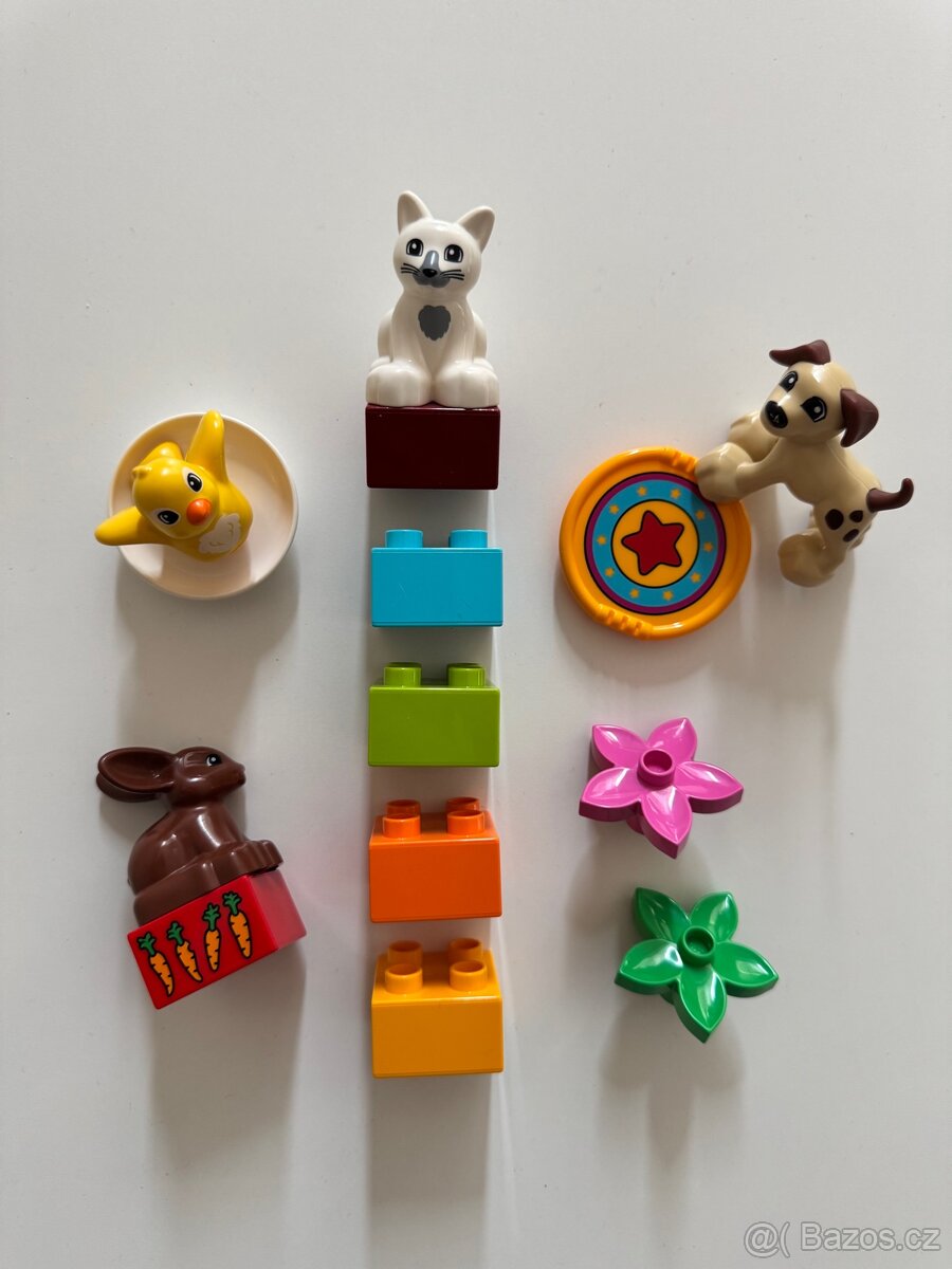 Lego Duplo set s domácími zvířátky