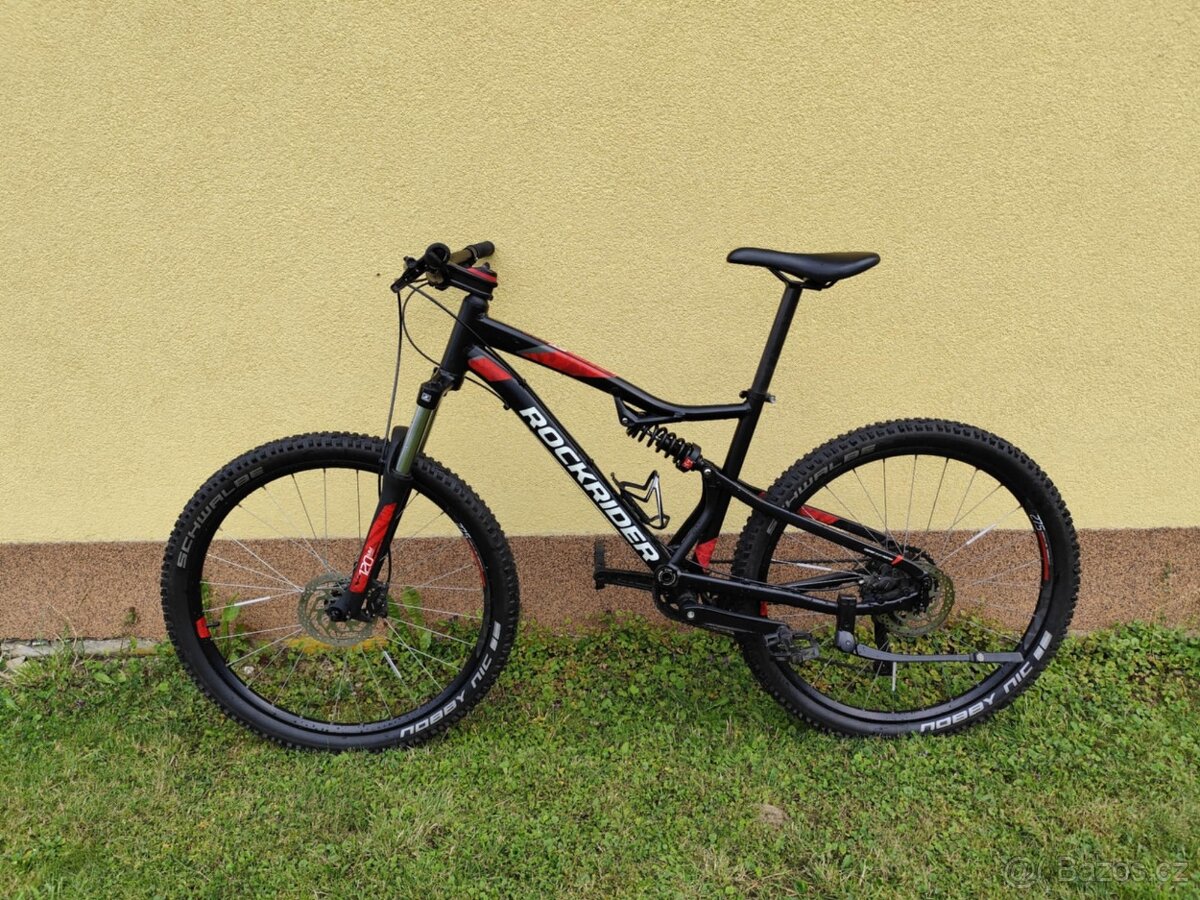 Prodám horské kolo Rockrider ST 530 S – celoodpružené, velik