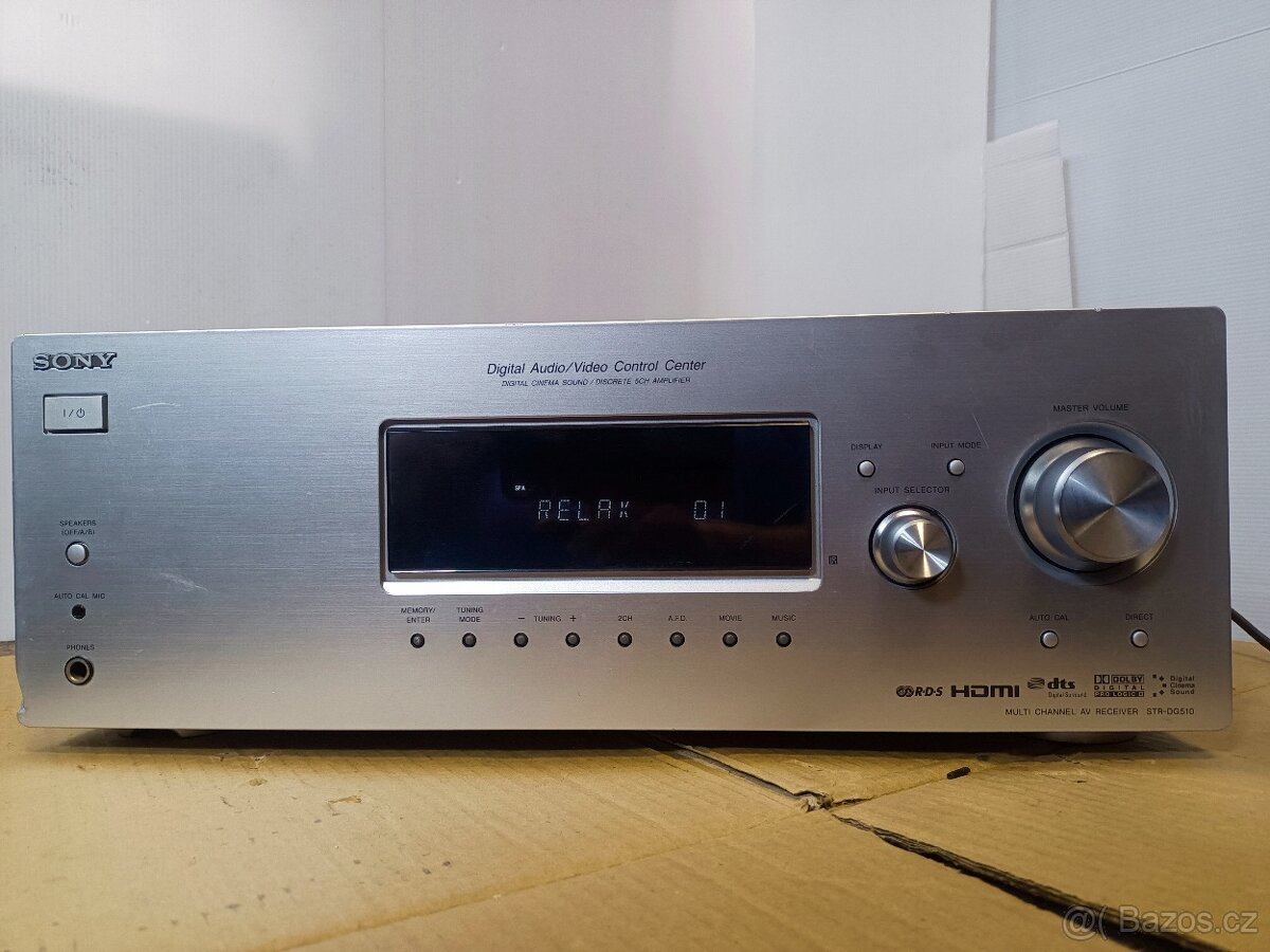 SONY zesilovač s rádiem STR-DG510, 3xHDMI