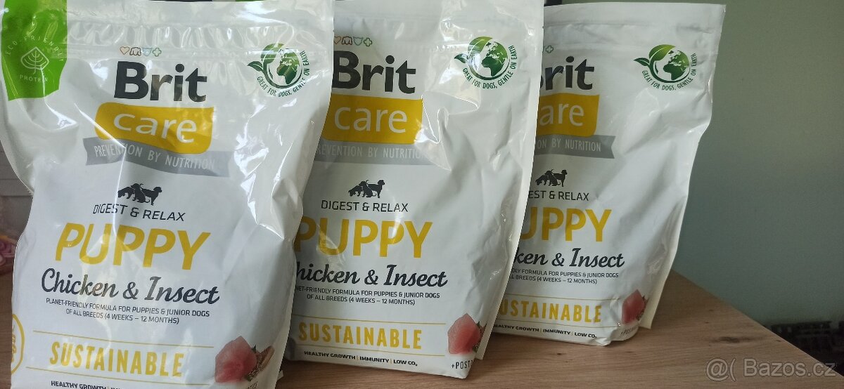Brit care Puppy chicken & insect