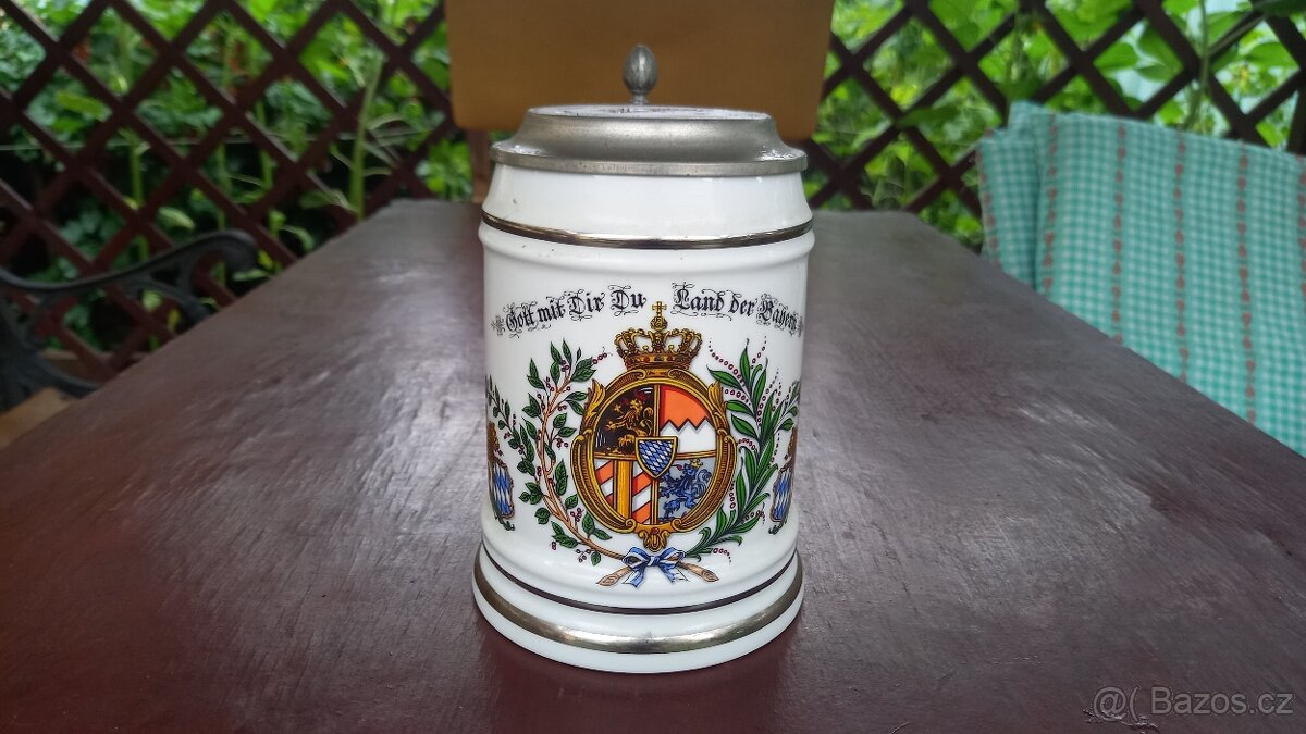 Německé pivní korbele