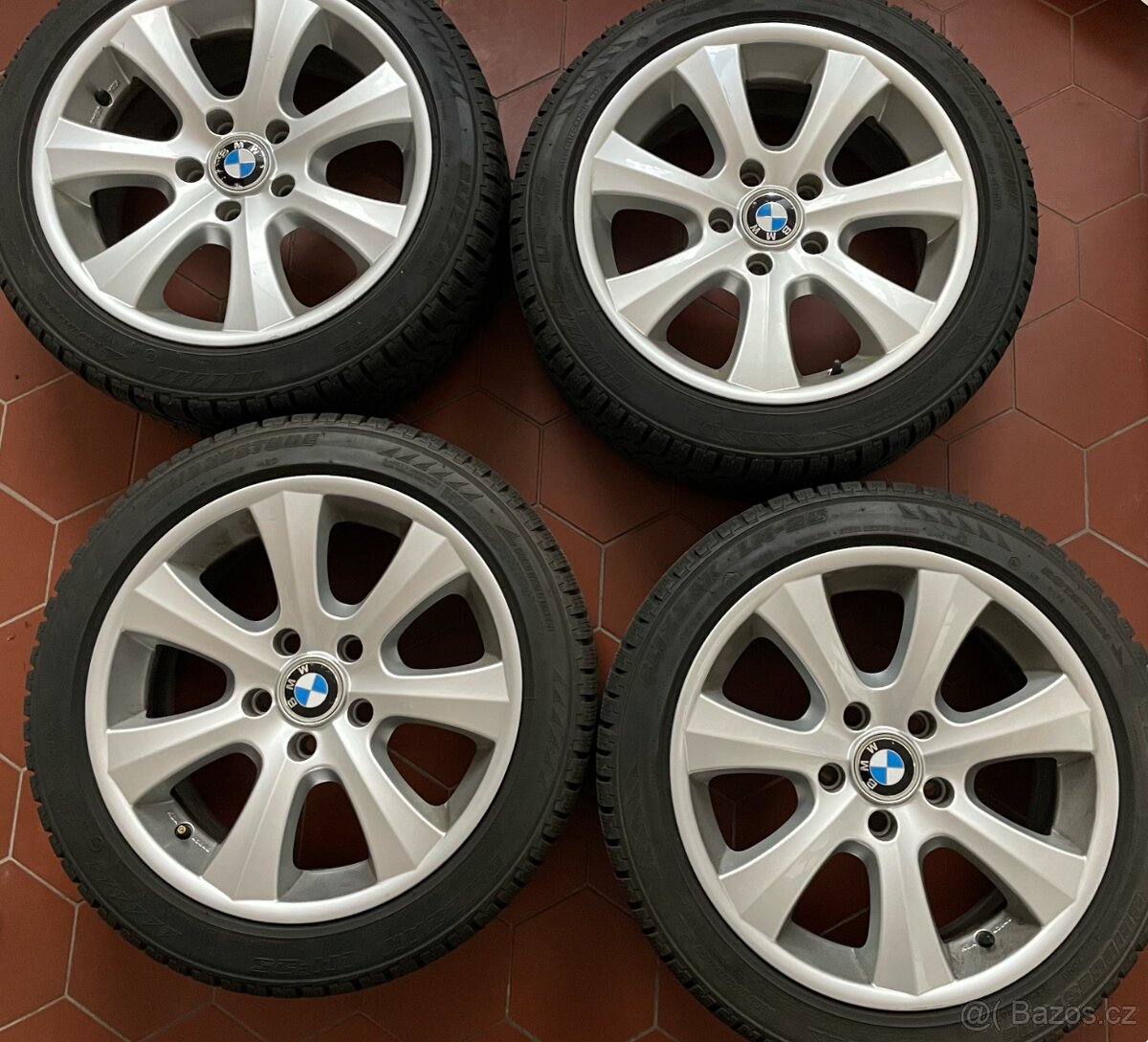 17" ALU disky DEZENT vč. starých zimních pneu 7mm