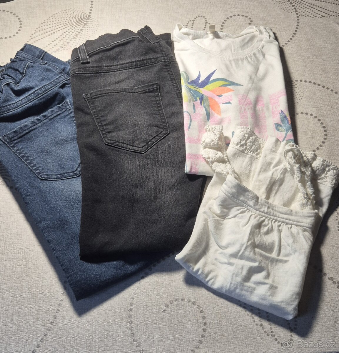 Dívčí oblečení 130 cm