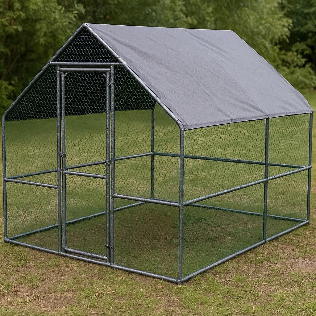 Venkovní voliéra / kurník pro slepice a králíky