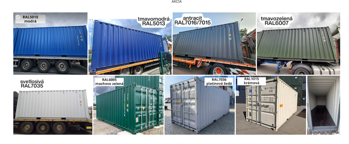 Lodní  kontejner 20´DC new konečná cena s dopravou