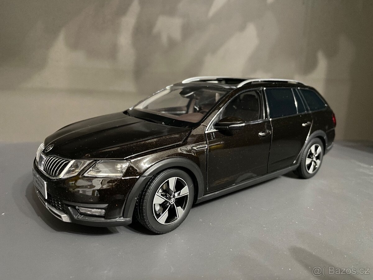 Škoda Octavia III Combi facelift 1:18 Paudi - nové