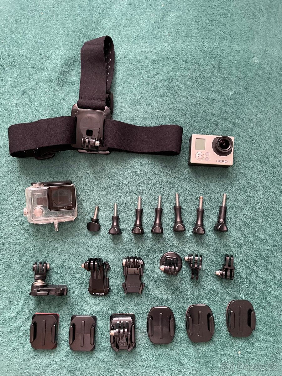 Kamera GoPro 3 včetně příslušenství