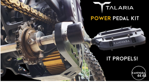 Pedálová sada KANIWABA NOVÁ pro Talaria