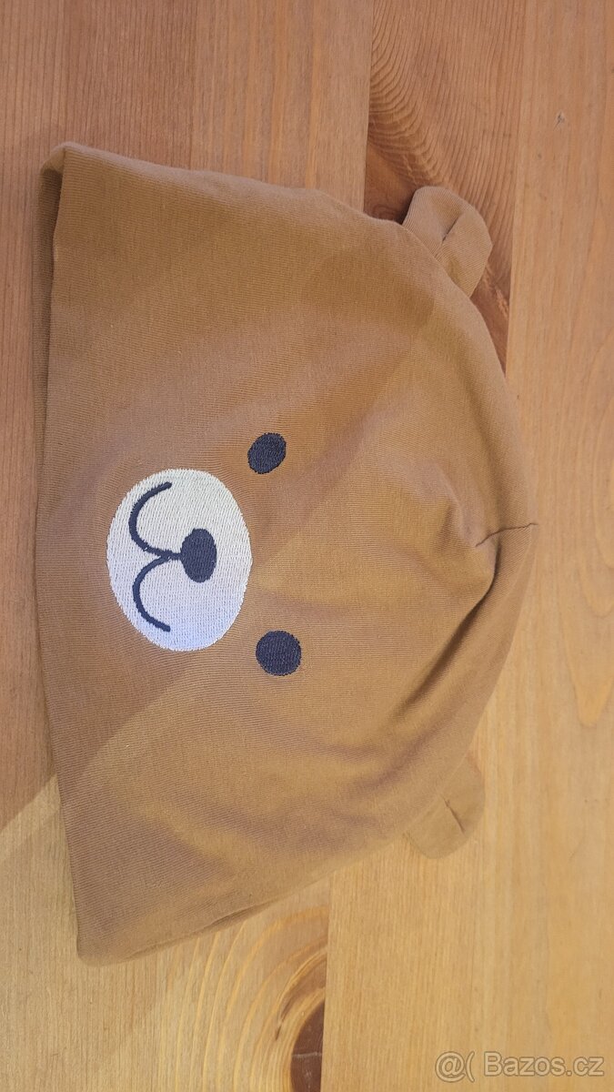 Jarní čepice s ouškama 80-98