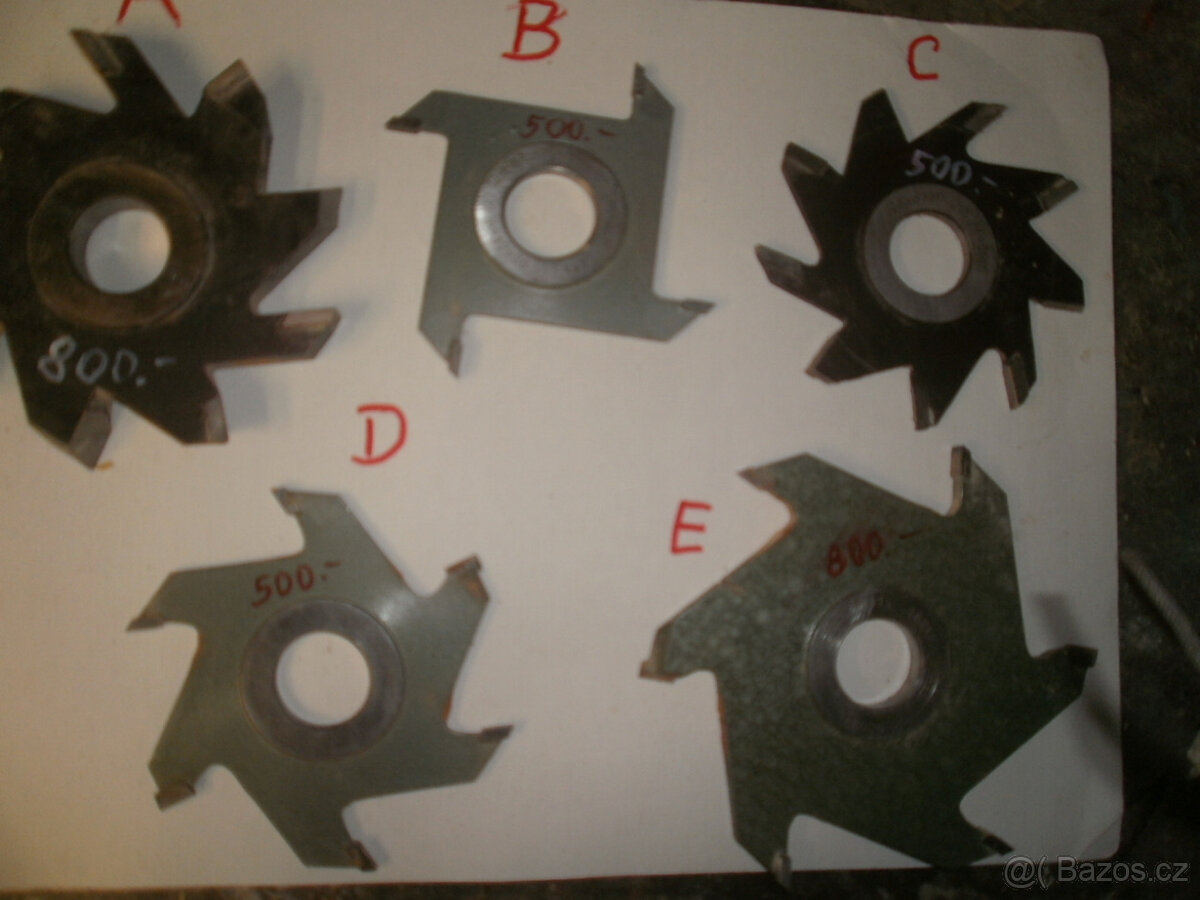 frézy na dřevo