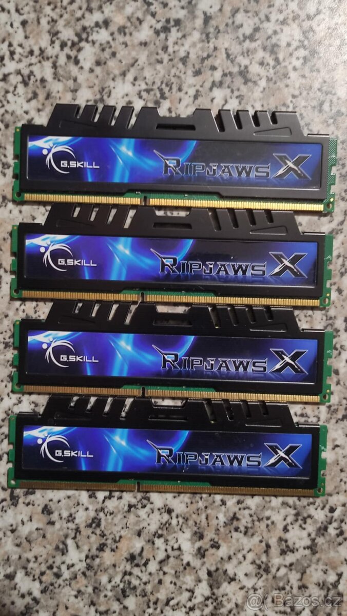 16GB DDR3 1333 CL7 1,5V XMP zn. G.Skill (4x4GB DDR3 1333)