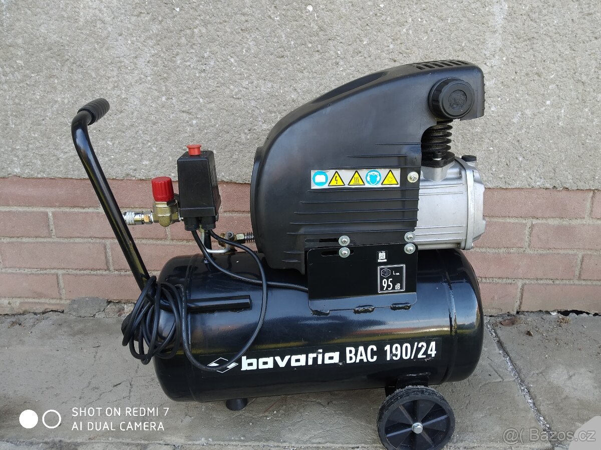 Prodám olejový Kompresor Bavaria BAC 190/24...