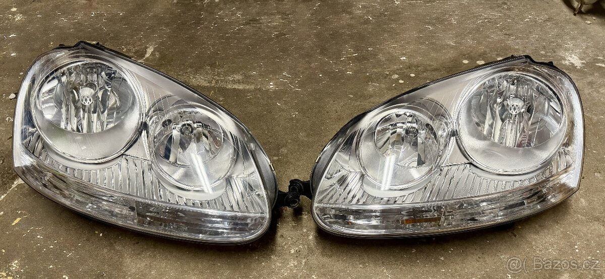 Přední světla Golf 5